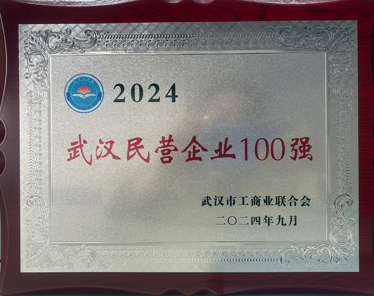 喜訊！我司連續(xù)七年入選湖北省武漢市民營(yíng)百?gòu)?qiáng)榜